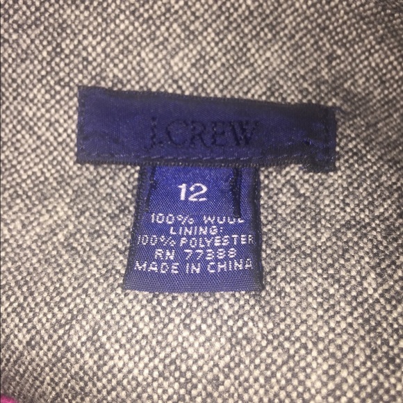 Women J.crew herringbone wool blazer jacket 12 - Picture 4 of 5